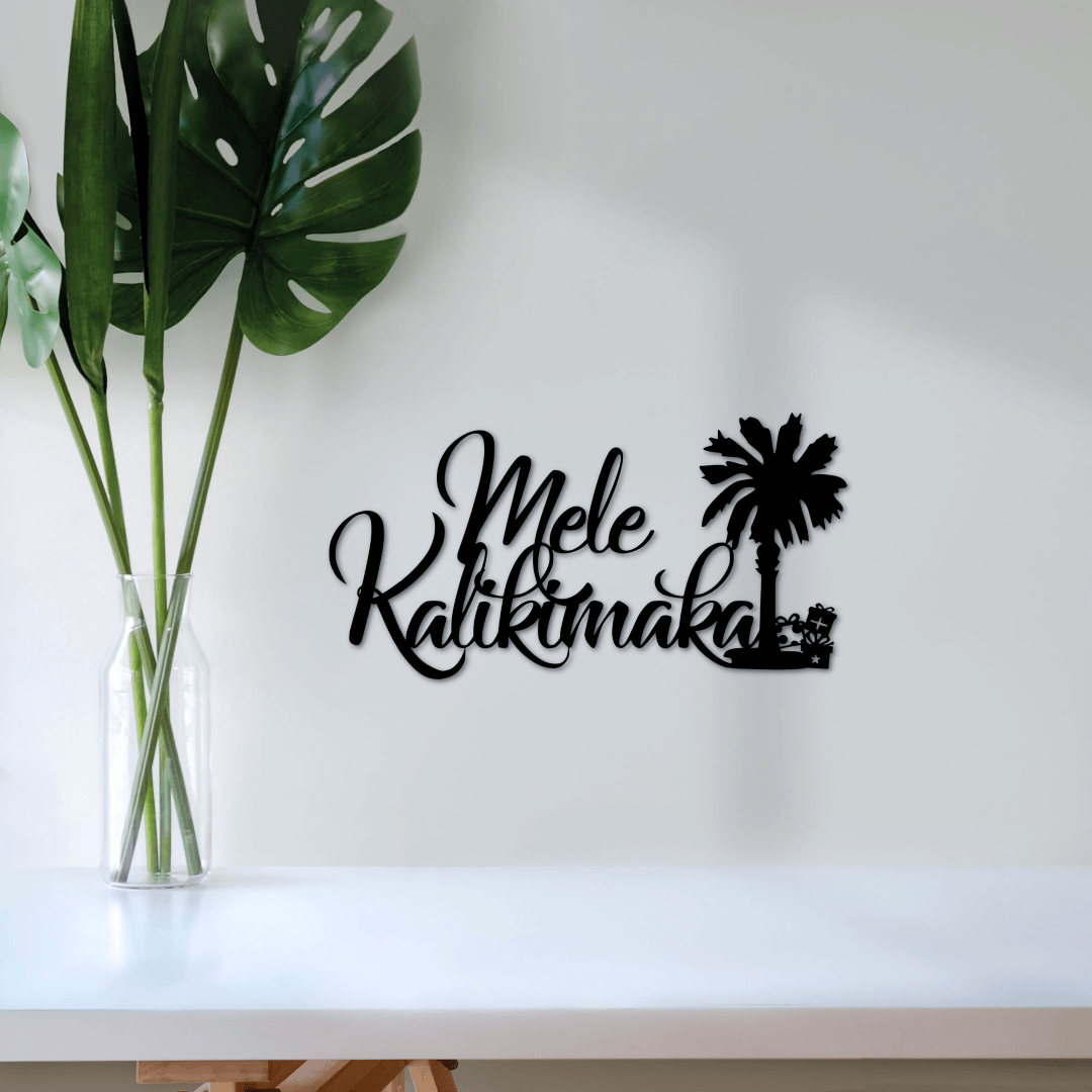 Mele Kalikimaka Sign