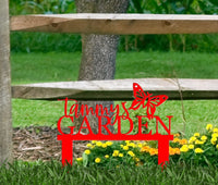 Thumbnail for Custom Garden Sign - Simply Royal Design