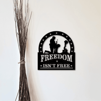 Thumbnail for Freedom Isn't Free Metal Wall Sign