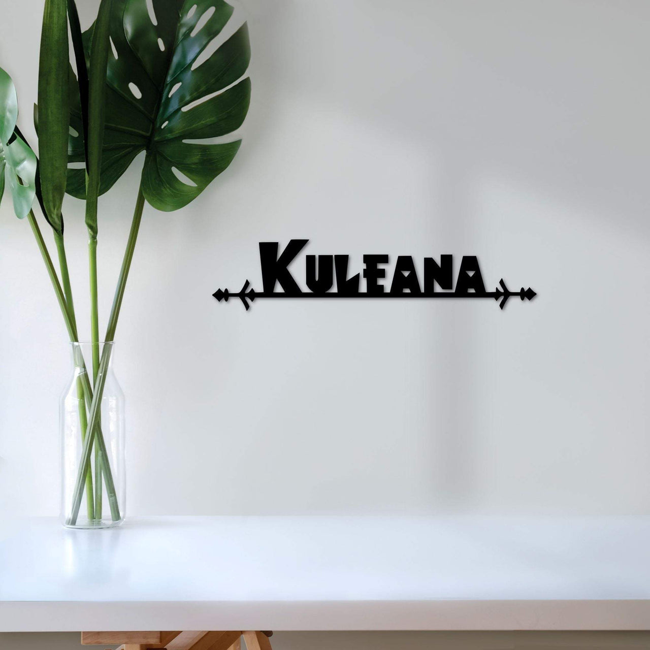 Kuleana Hawaiian Sign | Responsibility Metal Wall Art | Hawaii Decor | Inspiration Wall Decor | Steel Word Art | Hawaiian Style Art | Tribal