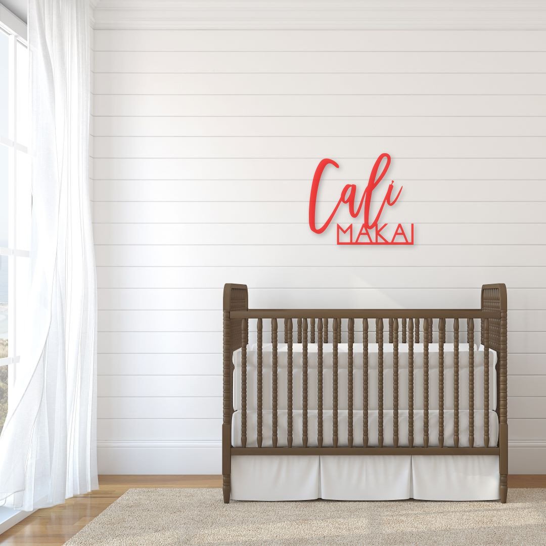 Nursery Name Sign for Above the Crib