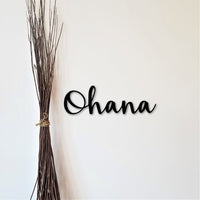 Thumbnail for Ohana Sign Metal Word
