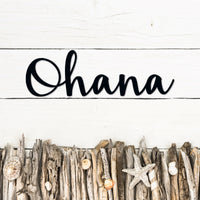Thumbnail for Ohana Sign Metal Word