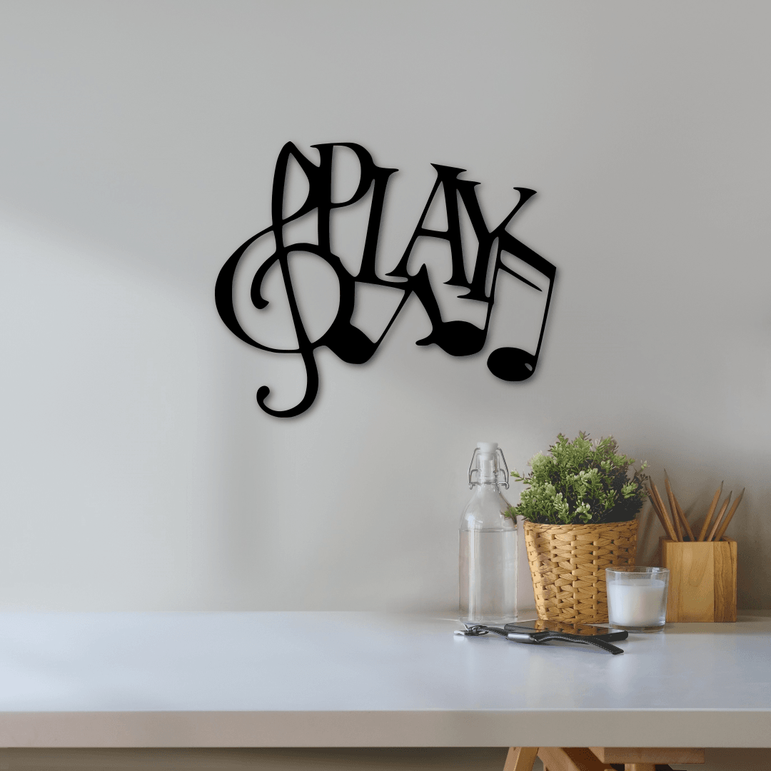 Play Word with Music Notes