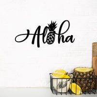 Thumbnail for Aloha Welcome Sign with Pineapple