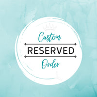 Thumbnail for Custom Order for Rick and Marlene Adamek - Simply Royal Design
