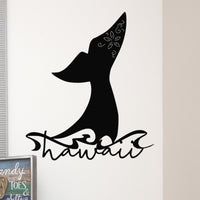 Thumbnail for Hawaii Whale Tail Metal Wall Art - Simply Royal Design