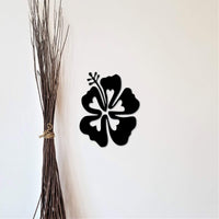 Thumbnail for Hibiscus Flower Metal Art | Flower Decor | Beach House Decor | Tropical Hawaiian Decor | Bathroom Decor  | Hawaii Flower | Hibiscus Sign