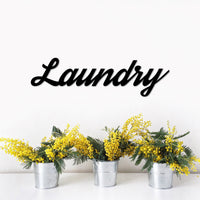 Thumbnail for Laundry Sign | Metal Laundry Room Decor | Metal Wall Art | Laundry Room Sign | Laundry Door Sign | Metal Letters | Laundry Wall Art
