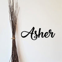Thumbnail for Custom First Name Sign | Metal Wall Decor | Personalized Name Gift | Nursery Decor | Kids Name Sign |  Gifts for Kids | Baby Room Decor