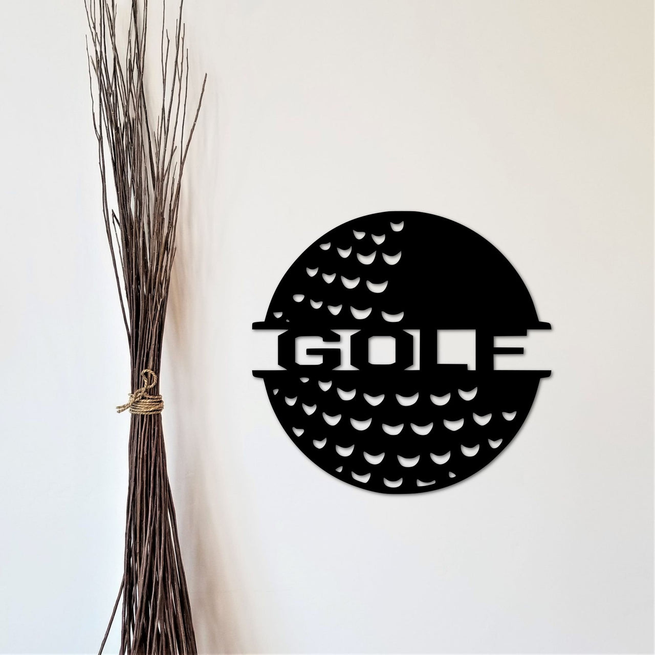 Metal Golf Sign | Golf Gifts for Men | Golf Decor | Golf Metal Sign | Custom Golf Gift | Golfing Gifts for Golfer | Sports Decor | Golf Ball