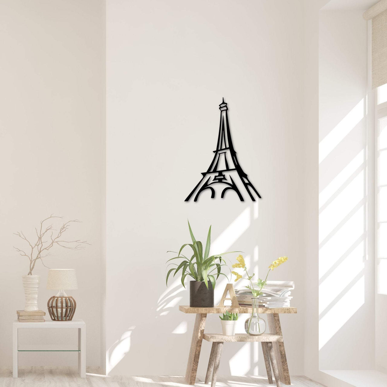 Eiffel Tower Wall Sign| Eiffel Tower Room Decor | Paris Bedroom  and Bathroom Decor | Eiffel Tower Decor for Girls | Eiffel Tower Gifts