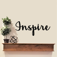 Thumbnail for Inspire Sign | Metal Wall Decor | Wall Art | Inspire Gifts | Inspirational Wall Quote | Inspire Handmade Sign | Inspire Me Decor for Wall