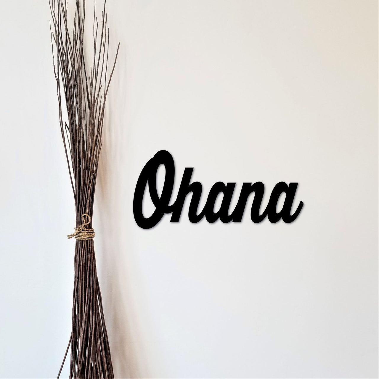 Ohana Sign | Hawaiian Decor | Ohana Family Sign | Metal Wall Art | Hawaii Art | Beach Decor | Hawaii Gifts | Family Gifts | World Explorer