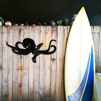 Thumbnail for Metal Octopus Art | Detailed Octopus Wall Hanging | Ocean Decor | Scuba Diver Gift | Large Beach, Tropical, Hawaiian, Coastal Life