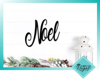 Thumbnail for Noel Sign Metal Wall Word | Christmas Sign | Holiday Decor | Script Noel Wall Hanging | Christmas Ornament for Tree | Cursive Steel Word