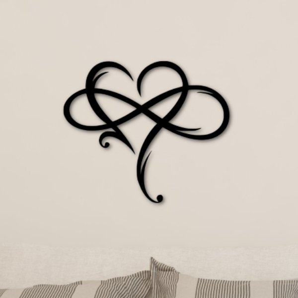 Infinity Heart Sign - Simply Royal Design