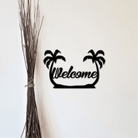 Thumbnail for Palm Tree Welcome Sign