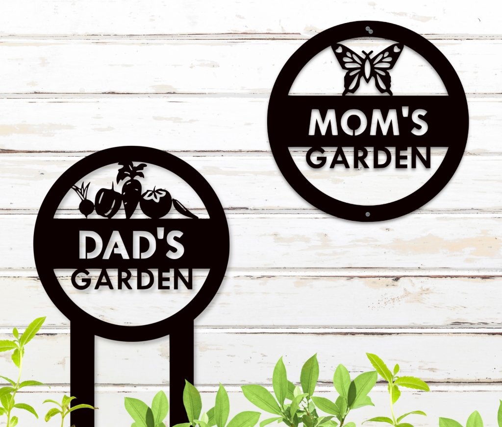 Personalized Garden Sign - Simply Royal Design