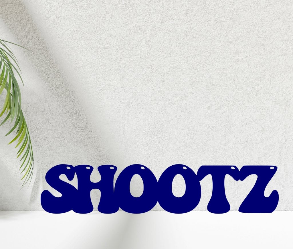 Shootz Sign - Simply Royal Design