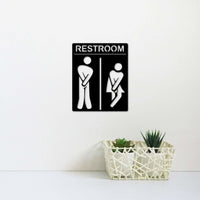 Thumbnail for Urgent Restroom Sign | Bathroom Decor - Simply Royal Design